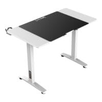 Höhenverstellbarer Tisch Visalia elektrisch 110x60cm Weiss
