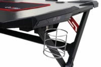 Schreibtisch Computertisch Gaming 120x75cm schwarz