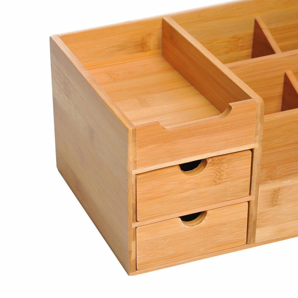Schreibtisch Organizer Regal mit 2 Schubladen