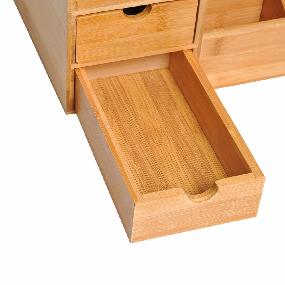 Schreibtisch Organizer Regal mit 2 Schubladen
