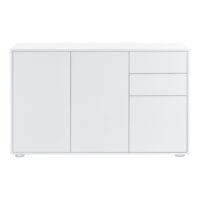 Sideboard Paarl 74x117x36cm mit Schubladen und Türen hochglanz