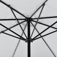 Sonnenschirm Budapest 230x300cm Weiss