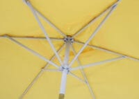Sonnenschirm N23 Gartenschirm 2x3m rechteckig neigbar Alu gelb