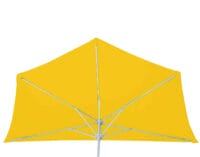 Sonnenschirm halbrund Parla Alu 270cm gelb ohne Ständer