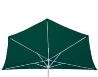 Sonnenschirm halbrund Parla Alu 270cm grün ohne Ständer