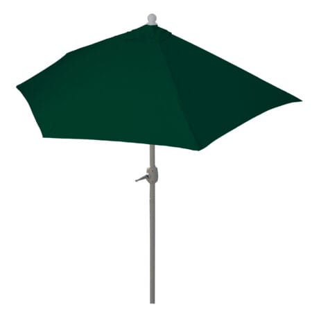 Sonnenschirm halbrund Parla Alu 270cm grün ohne Ständer
