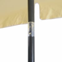 Sonnenschirm rechteckig L200 x B125 neigbar - creme
