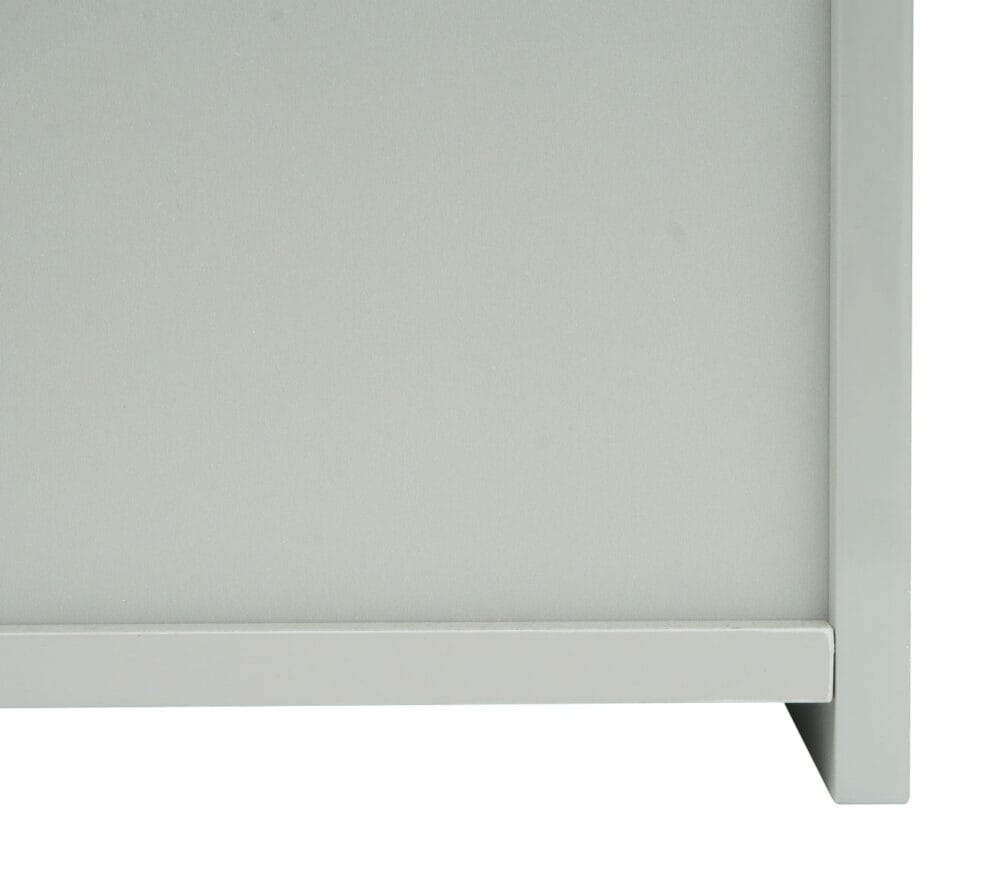 Spiegelschrank Badschrank Hängeschrank hochglanz 70x60x16cm grau