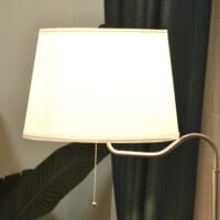 Stehlampe Tischlampe mit Beistelltisch und USB Charger