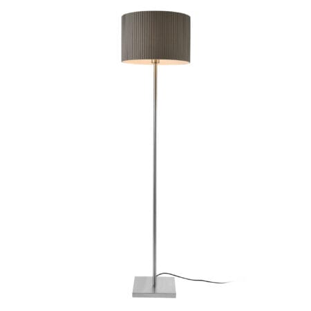 Stehlampe Coimbra 151cm 1xE27 Metall Grau