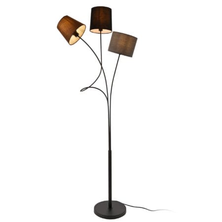 Stehlampe Treviso 146cm 3-Flammig E14 Metall