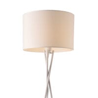 Stehlampe Grenoble 154cm Weiss