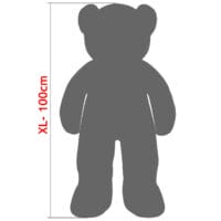 Teddybär 100cm Plüsch Teddy XL creme