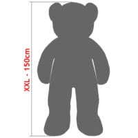Teddybär 150cm (stehend) XXL Plüsch Teddy braun
