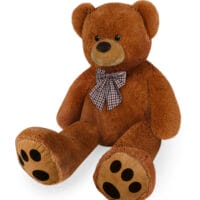 Teddybär 165cm STEHEND Riesen Teddy XXXL braun