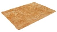 Teppich Shaggy Hochflor flauschig 160x120cm ~ braun