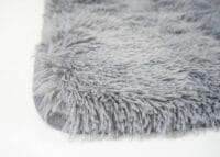 Teppich Shaggy Hochflor flauschig 200x140cm ~ grau
