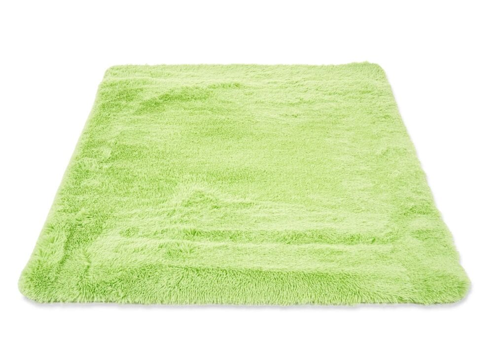 Teppich Shaggy Hochflor flauschig 200x140cm ~ hellgrün
