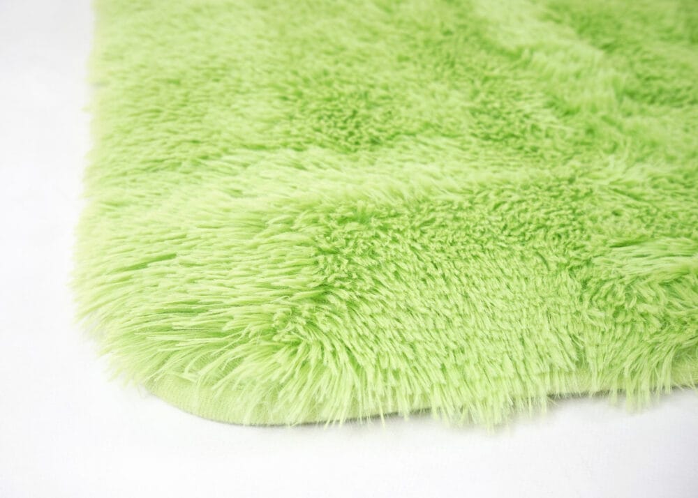 Teppich Shaggy Hochflor flauschig 200x140cm ~ hellgrün