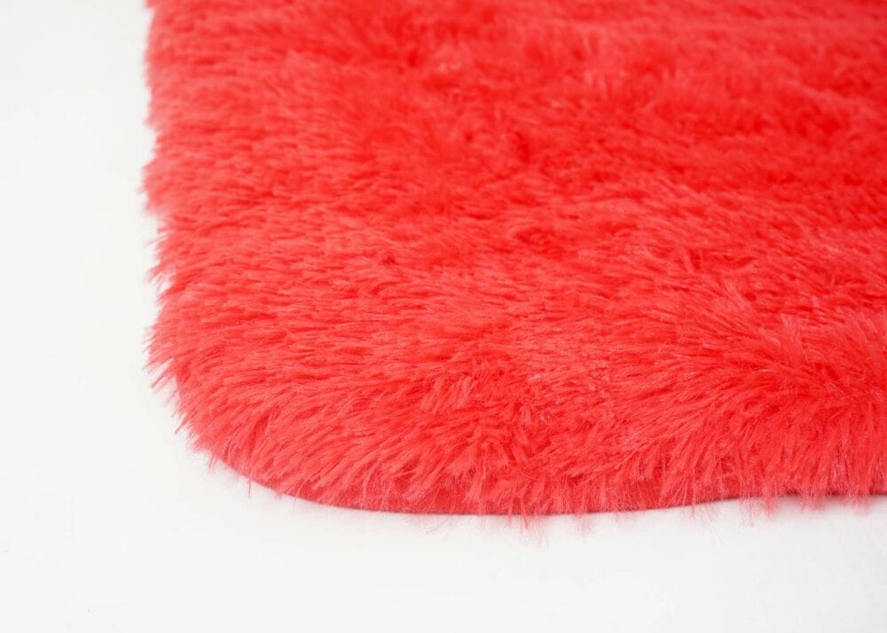 Teppich Shaggy Hochflor flauschig 230x160cm ~ rot