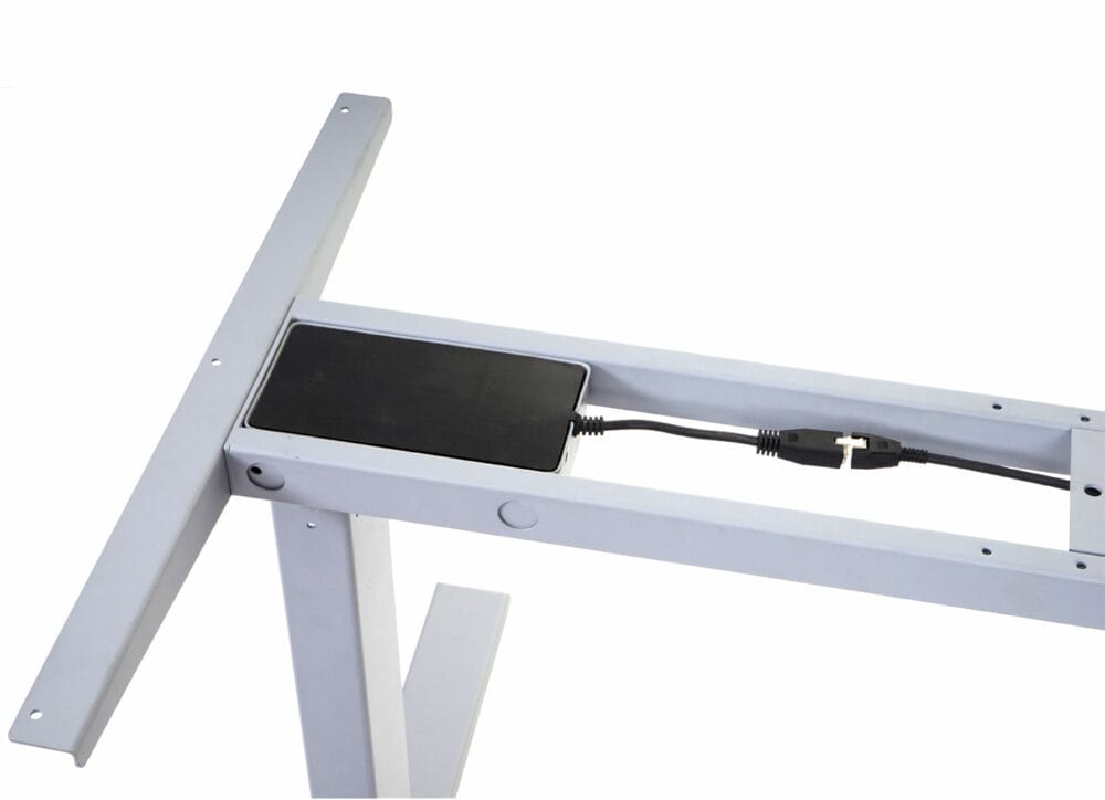 Tischgestell elektrisch höhenverstellbar für Eck-Schreibtisch