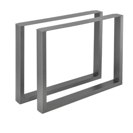 Tischbeine Metall 2x Tischgestell 90x72 cm