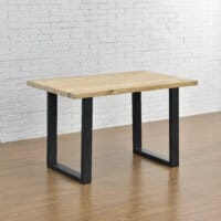 Tischbeine Metall 2er-Set Tischgestell 60x72 cm