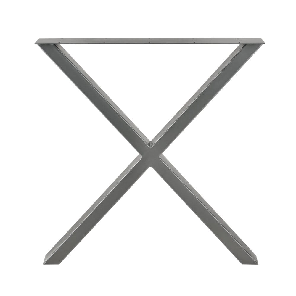 Tischbeine Metall 2er-Set Tischgestell Tischkufen 69x72cm