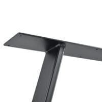 Tischbeine Metall 2er-Set Tischgestell 70x10x72cm