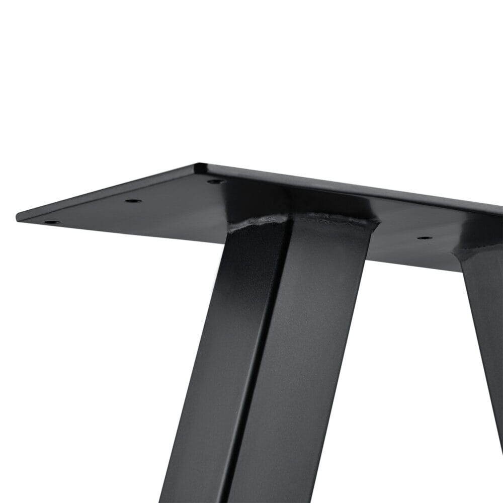 Tischbeine Metall 2er-Set Tischgestell 40x40 cm