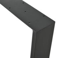 Tischbeine Metall 2er-Set Tischgestell 75x72 cm