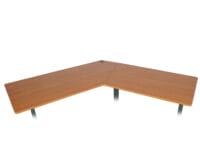 Tischplatte für Eck-Schreibtisch Schreibtischplatte 120° natur