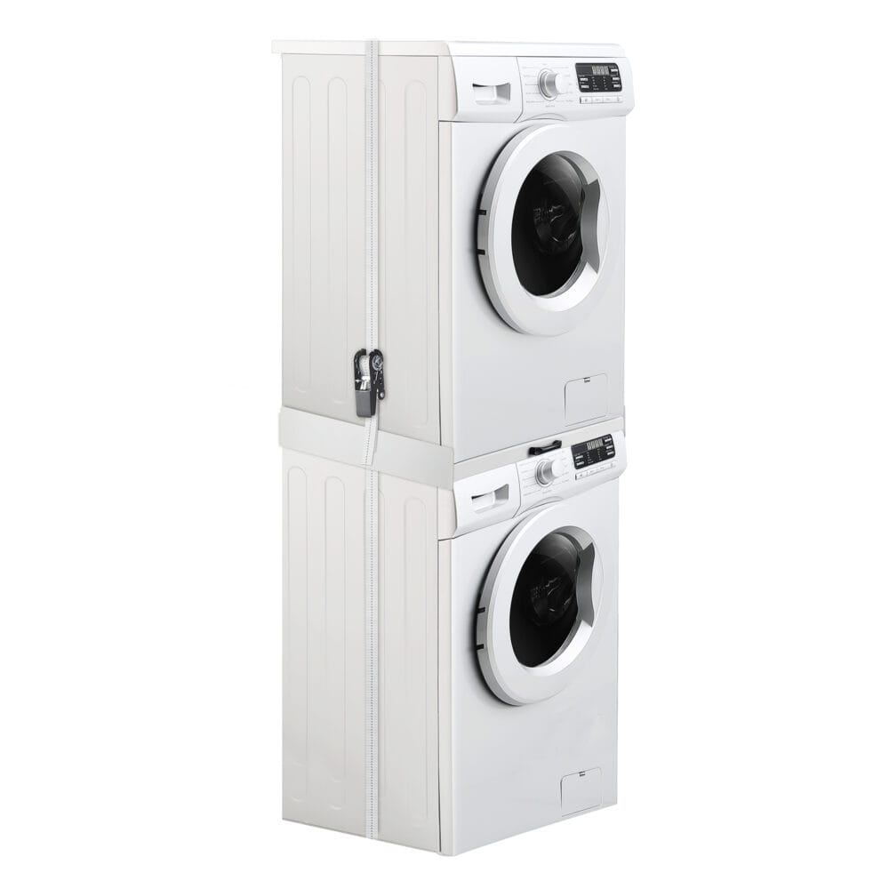 Verbindungsrahmen für Waschmaschinen mit Handtuchhalter