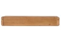 Wandregal Hängeregal Schweberegal Akazie Massiv-Holz gebeizt 160cm
