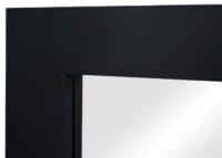 Wandspiegel JAM-L86 Badezimmer Badspiegel 72x52cm schwarz