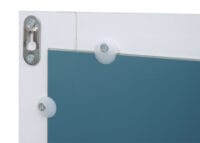 Wandspiegel JAM-L86 Badezimmer Badspiegel 72x52cm weiss