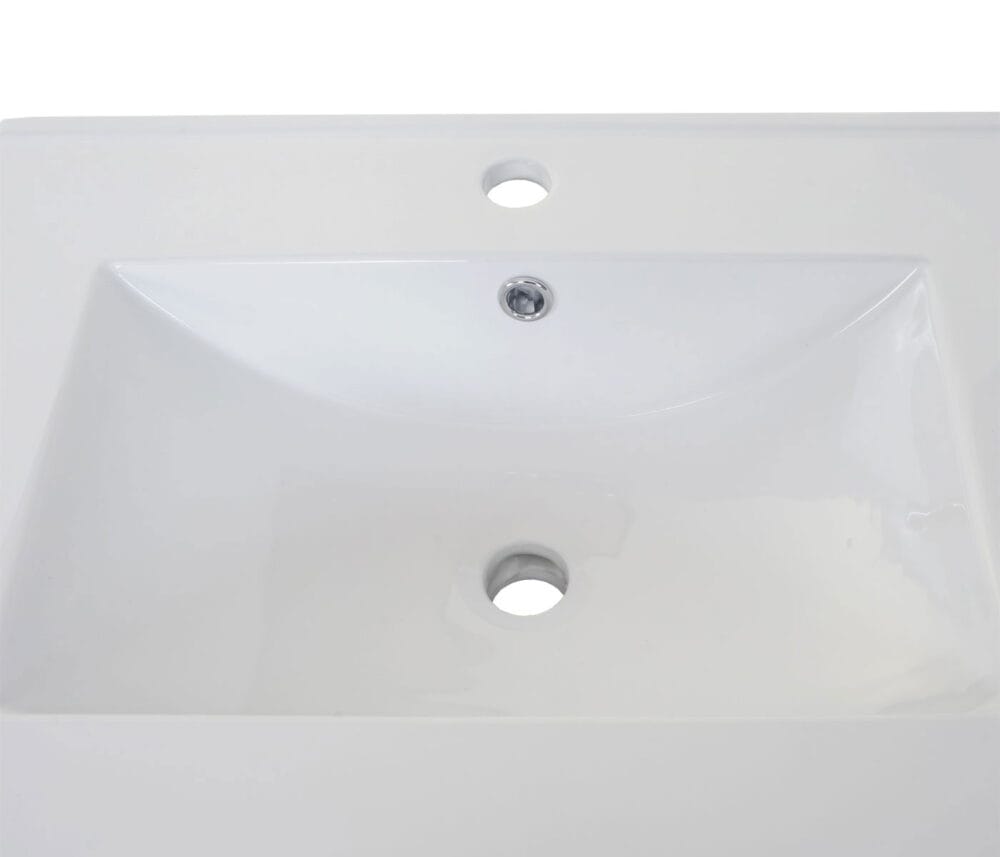 Waschbecken + Unterschrank JAM-B19 Waschtisch hochglanz 50x80cm