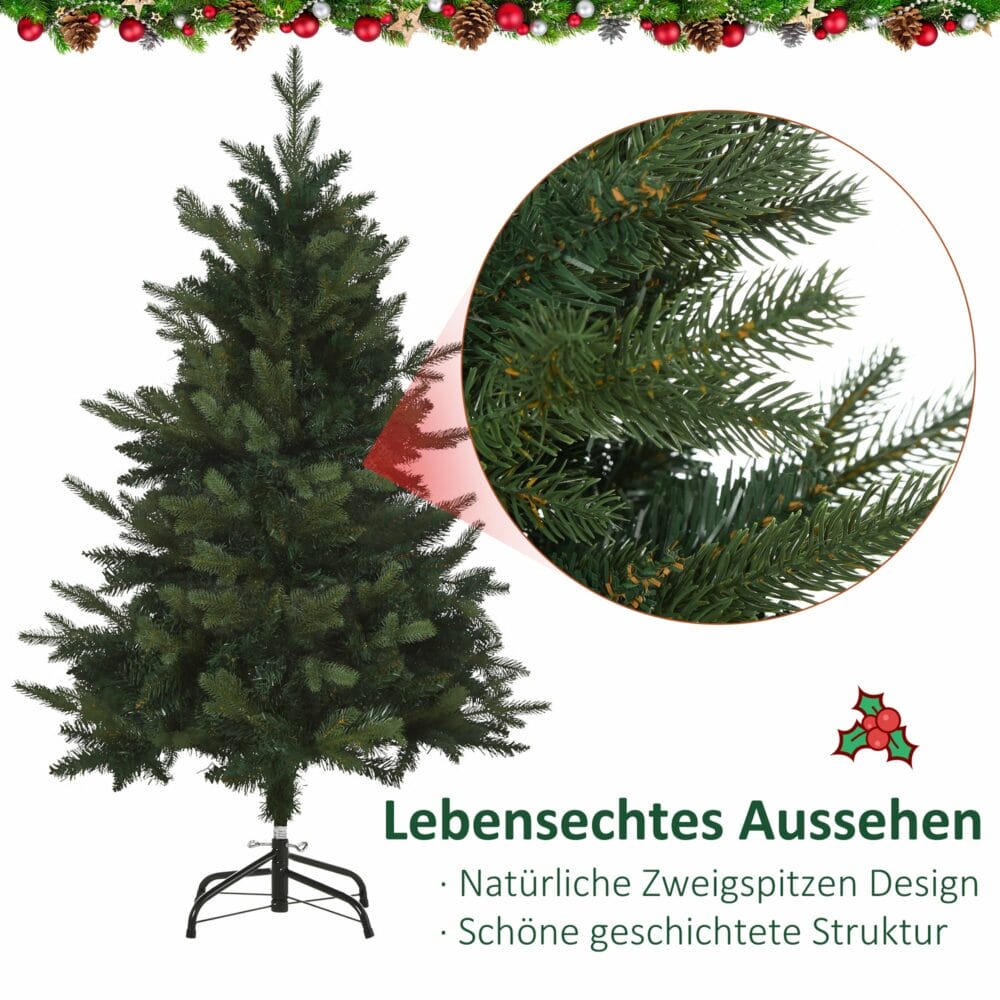 Weihnachtsbaum 1.2m 657 Zweige Ø85x120Hcm