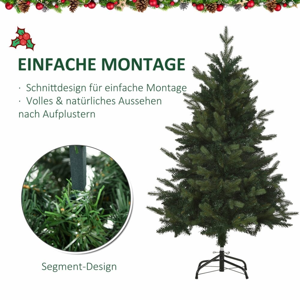 Weihnachtsbaum 1.2m 657 Zweige Ø85x120Hcm