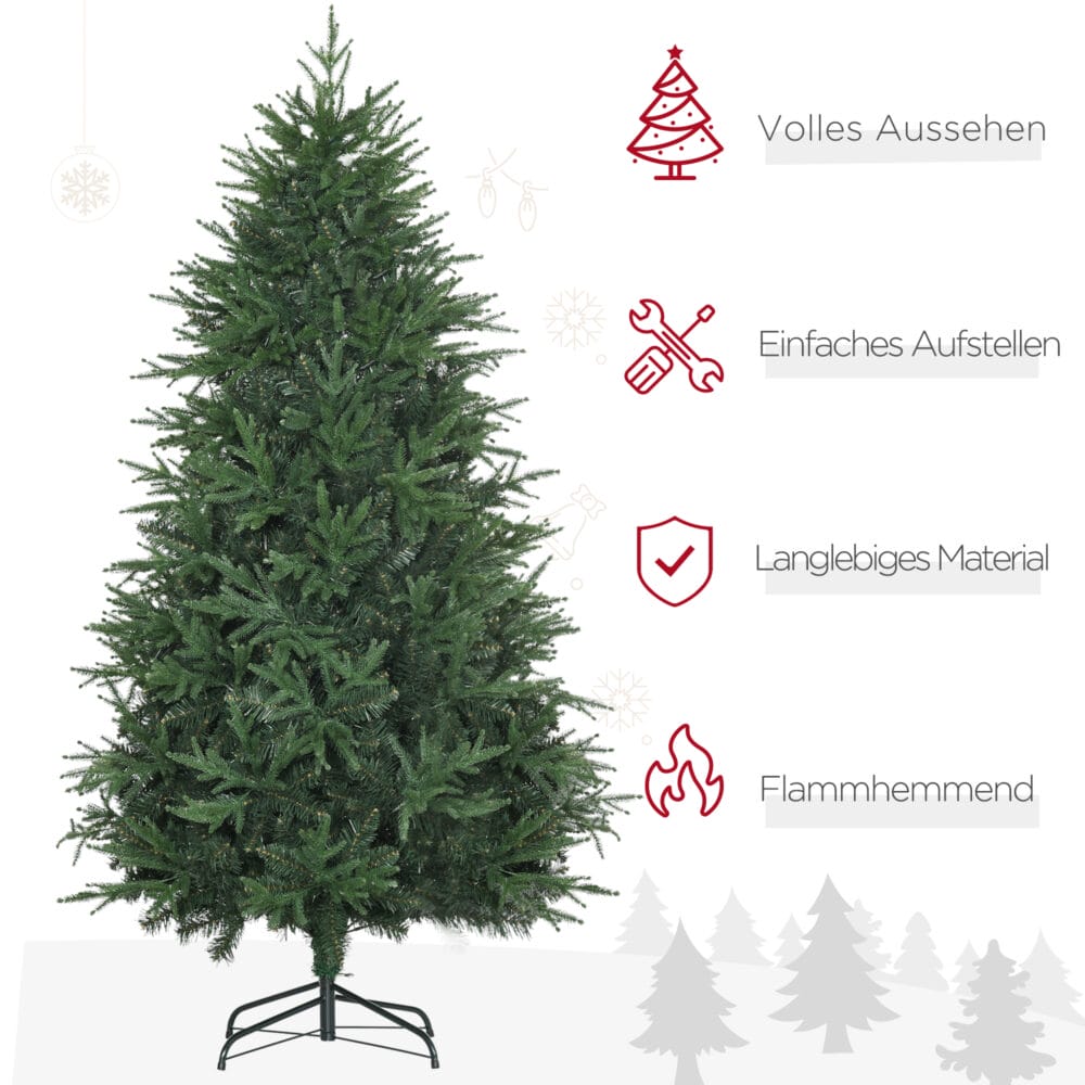 Weihnachtsbaum 180cm Naturgetreumit 4030 Astspitzen