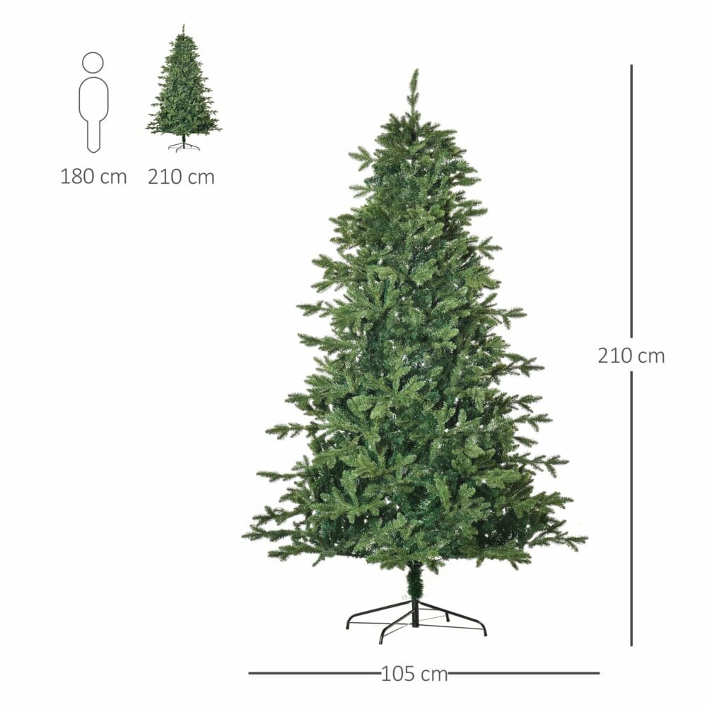 Weihnachtsbaum 2.1m Ø105x210cm
