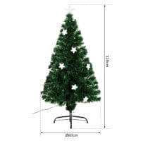Weihnachtsbaum mit Beleuchtung 120cm Tannenbaum