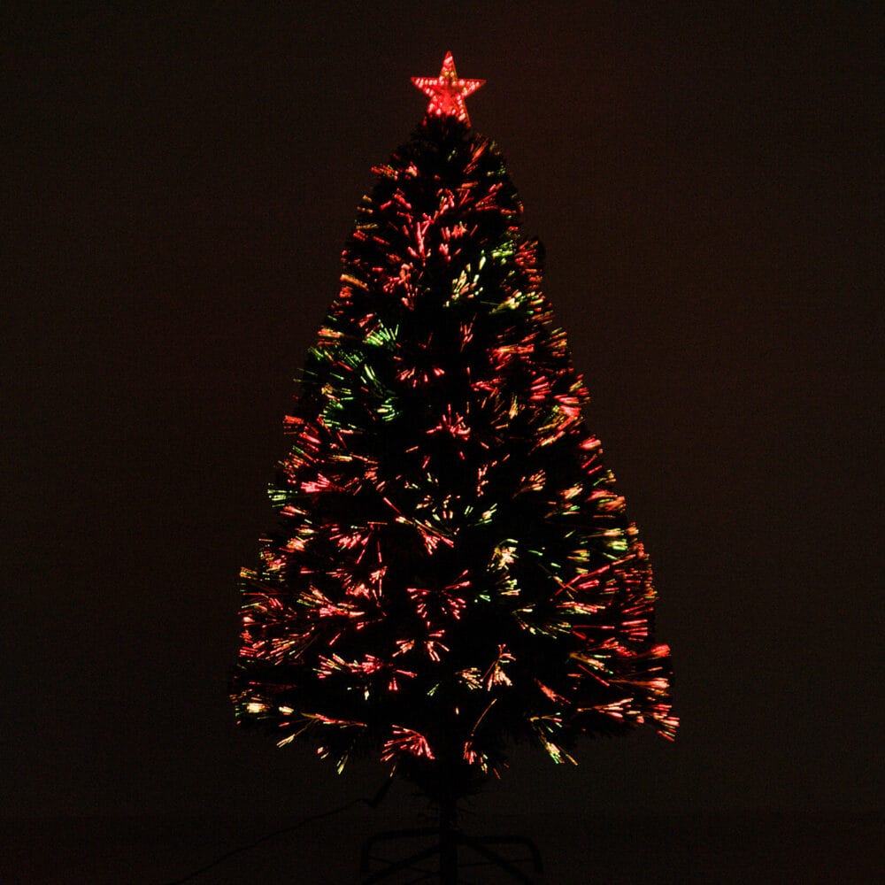 Weihnachtsbaum mit Beleuchtung Farbwechselspiel 150cm