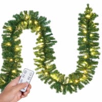 Weihnachtsgirlande 5m 100x LED ~ Fernbedienung