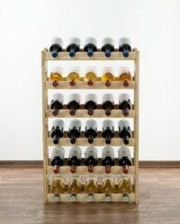 Weinregal für 30 Flaschen natur
