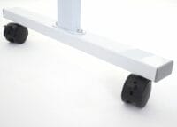 Whiteboard Magnettafel mobil rollbar inkl. Zubehör ~ 120x90cm