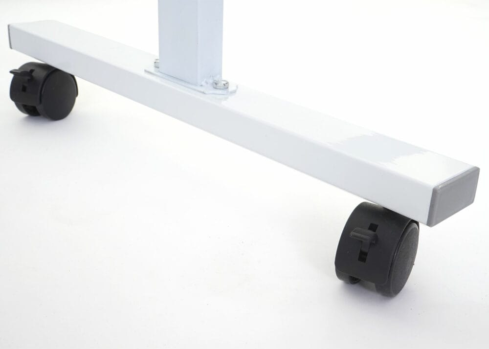 Whiteboard Magnettafel mobil rollbar inkl. Zubehör ~ 150x100cm