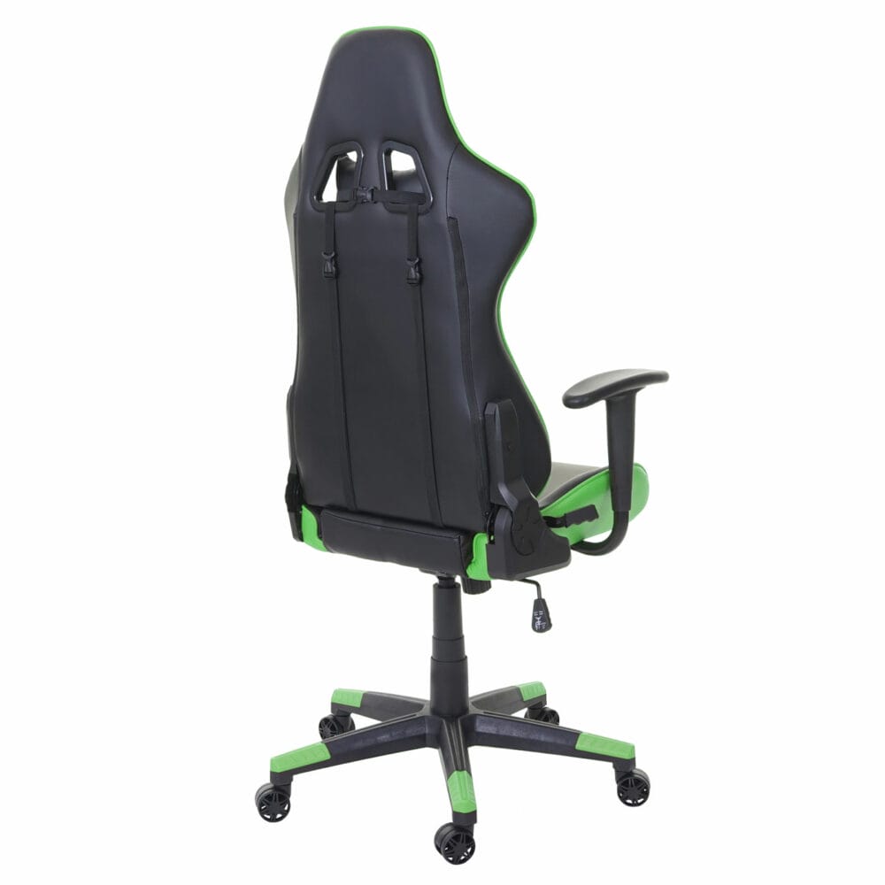 XXL Bürostuhl Racer Gamingstuhl 150kg belastbar - schwarz grün