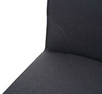 Barhocker drehbar Auto-Position Stahl Stoff/Textil dunkelgrau