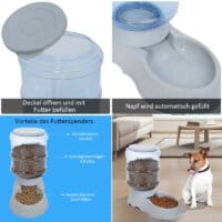 Futterspender Fressnapf 3.8L für Hunde und Katzen